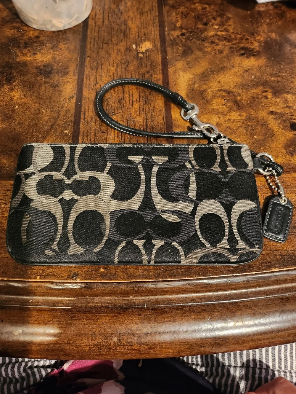 Coach Signature Wristlet